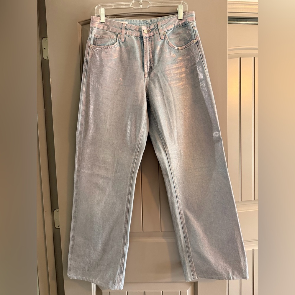 Purchased in Japan - Zara wide leg high rise. Size 8 US.
